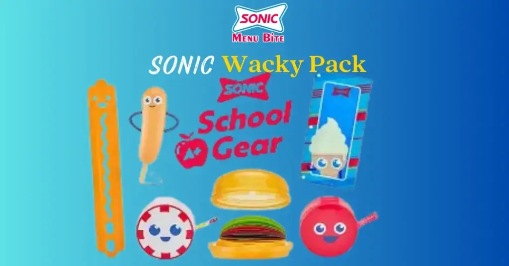 Sonic Wacky Pack 1 SONIC Wacky Pack